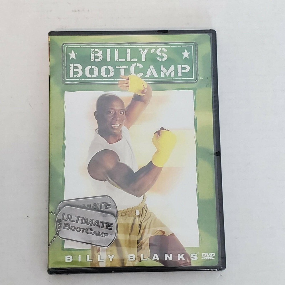 Billy Blanks Billy's Bootcamp Ultimate Bootcamp DVD 2004 Fitness Workout New